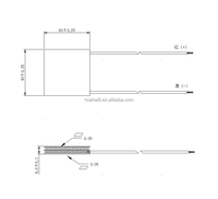 Enfriador termoeléctrico con chip de refrigeración de grado industrial, utilizado para refrigeración láser, refrigerador de coche, máquina de cerveza