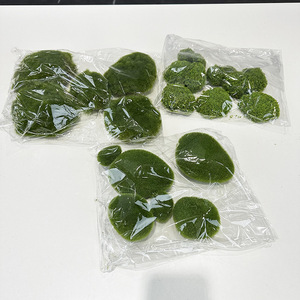 EE114 Rocas <span class=keywords><strong>de</strong></span> <span class=keywords><strong>musgo</strong></span> artificial Piedras decorativas cubiertas <span class=keywords><strong>de</strong></span> <span class=keywords><strong>musgo</strong></span> verde falso - Product Image 3