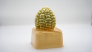 Dessert glacé en forme de durian certifié Halal, avec garniture croustillante, boîte de 70g, dessert glacé aux fruits - Product Image 3