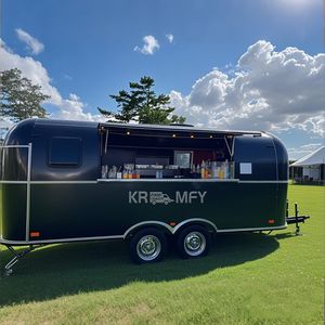 Camions 2025, 6 robinets de bière, à vendre, camion de restauration en acier inoxydable, OEM - Product Image 5