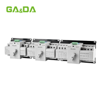 Inverseur automatique double puissance automatique ATS 63 apm inverseur manuel triphasé