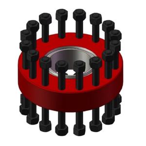 Adaptador de Brida de Doble Perno <span class=keywords><strong>DSAF</strong></span> para Pozos Petroleros, 7 1/16\", para Equipos de Perforación de 3000 x 2000 PSI para Perforación de Pozos - Product Image 5