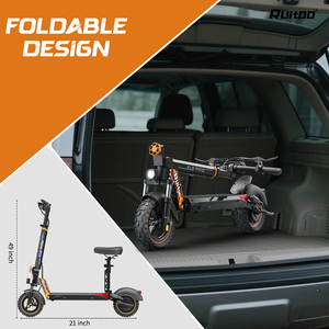 Scooter Eléctrico Plegable para Adultos, 48v, Todoterreno, Económico, Venta al Por Mayor Directa de Fábrica Ruitoo, Modelo RT6 de Dos Ruedas - Product Image 5