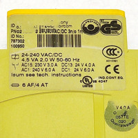 Relais haute performance 787302 X2.8P C 24-240VAC/DC 3n/o 1n/C adapté à une utilisation industrielle