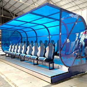 Juncheng <span class=keywords><strong>VIP</strong></span> - Gradas portátiles de lujo para equipos de fútbol, sillas para estadios, bancos de suplentes móviles para exteriores - Product Image 5
