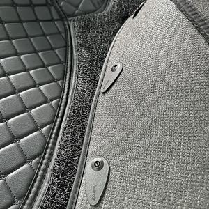 Venta directa de fábrica personalizada de doble capa 7D alfombrillas de cuero para coche para <span class=keywords><strong>Audi</strong></span> Q5 Q4 q8 <span class=keywords><strong>e</strong></span>-<span class=keywords><strong>tron</strong></span> A6 A8 - Product Image 6