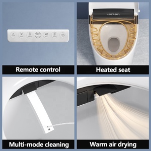 Smart Ultra-Thin Electric <strong>Bidet</strong> <strong>Toilet</strong> <strong>Seat</strong> <strong>with</strong> Heating Cleaning Remote Control Plastic Elongated <strong>Seat</strong> Modern Design - Product Image 2