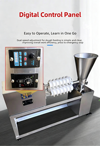 High Efficiency Motorized Dough Cutter & Divider Moulder with <b>Ball</b> Making and Rounder Function for Bakery Use - Product Image 5