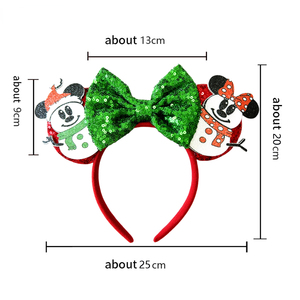 ที่คาดผมการ์ตูนรูปหนูหูฟังที่คาดผมสำหรับงานเทศกาลอลาดินและโคมไฟอุปกรณ์แต่งผมสำหรับคอสเพลย์และปาร์ตี้ - Product Image 2