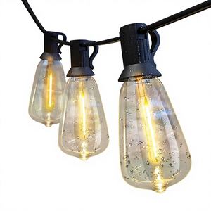 Outdoor <b>Garden</b> Waterproof Solar LED Light String with High CRI 80 Dimmable Weather Resistant for Christmas Party <b>Tent</b> Lighting - Product Image 1