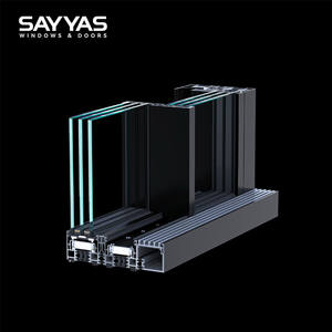 Porta Scorrevole SAYYAS WINDOWS in Alluminio Rinforzato con Doppio Vetro Temperato, Isolamento Acustico, Garanzia 5 Anni, Grande Apertura - Product Image 6