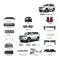 Kit carrosserie en métal YBJ AUTO PARTS pour Prado 2008-2021 FJ150 GRJ150 LC150 Pare-chocs avant