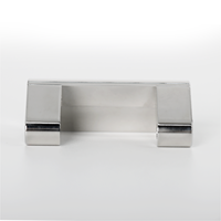 Support de montage de vérin pneumatique usiné CNC en acier inoxydable/aluminium poli miroir, avec dessin personnalisé pris en charge, précision 0,005 mm