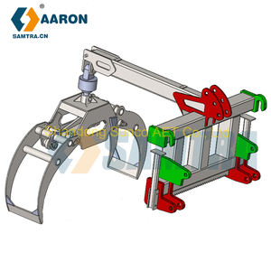 ที่คีบไม้ไฮดรอลิกสำหรับรถแทรกเตอร์ ที่คีบไม้สำหรับลากไม้ - Product Image 1