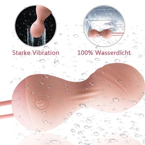 Europa Sex Produkt 4 in1 Silikon Vagina Übungen Sex Spielzeug Fernbedienung Ei Vibrator <span class=keywords><strong>Ben</strong></span> <span class=keywords><strong>Wa</strong></span> Set Vibrierende <span class=keywords><strong>Kegel</strong></span> bälle - Product Image 6