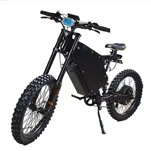 120 kmh 5 Estrelas Comentários Nova Bicicleta Elétrica Motocicleta Elétrica 8000W Mais Rápida Adulto Bicicleta Elétrica Com Controlador de Onda Senoidal