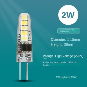 Mini lampe LED G4 en forme de maïs, lumière du jour, économie d'énergie, en plastique, éclairage de décoration intérieure à 360 degrés, télécommande, 2400lm - Product Image 6