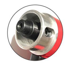 เครื่องขัดกระดาษทรายลมแบบเอ็กเซนทริคขนาด 2 นิ้ว กำลังสูง ความเร็วสูง พร้อมมอเตอร์โรตารี่เวน ความเร็วรอบ 12000-15,000 รอบต่อนาที ปรับความเร็วได้ สีเหลือง - Product Image 4