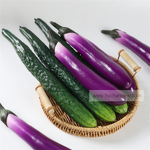 Aubergine Artificielle Réaliste, Fausse Légume Décoratif, Accessoire Alimentaire pour Cuisine, Mobilier, Restaurant, Décoration Intérieure - Product Image 6