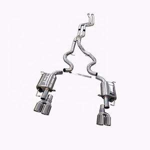 La sintonización automática sistema de escape completo Catback Downpipe silenciador consejos Válvula de Control para <span class=keywords><strong>BMW</strong></span> E92 335i piezas de rendimiento - Product Image 1