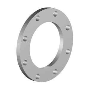 Bride plate en alliage d'aluminium 6063 de 2 pouces PN6, à enfiler, norme ANSI pour l'industrie pétrolière et gazière et la construction navale, marque <span class=keywords><strong>DS</strong></span> - Product Image 1