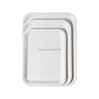 Bandeja de Servir Manual Personalizada de Melamina con Portavasos, Bandeja de Plástico para Café, Té, Comida, para Actividades al Aire Libre y Fumar