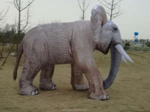 Costume de dessin animé d'éléphant gris gonflable de la marque WAHA, nouveau, en tissu Oxford, taille 2m x 3m, utilisation intérieure/extérieure - Product Image 5