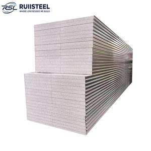 Panneaux sandwich en EPS de 50 mm, matériaux pour murs extérieurs, pour la construction d'entrepôts, <span class=keywords><strong>prix</strong></span> par <span class=keywords><strong>mètre</strong></span> <span class=keywords><strong>carré</strong></span>, excellent rapport qualité-<span class=keywords><strong>prix</strong></span> - Product Image 4