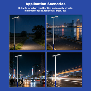 ไฟถนนพลังงานแสงอาทิตย์ ดีไซน์กะทัดรัด เหมาะสำหรับถนนแคบ ถนนในเมืองโบราณ และพื้นที่ท่องเที่ยว - Product Image 5