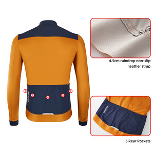Veste de cyclisme coupe-vent Darevie Manufacturer Sports Zephyr, en nylon, <span class=keywords><strong>tissu</strong></span> extensible quadridirectionnel, veste de vélo. - Product Image 4