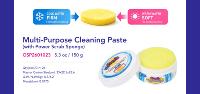 Crème nettoyante pour ustensiles de cuisine de restaurant, élimination puissante de la rouille, lavage facile, pâte de nettoyage multi-usages