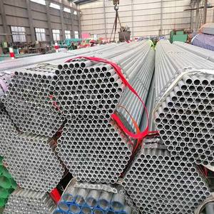 Tuyau en acier rond galvanisé à chaud, pouce 1/2 - pouce 48, taille personnalisée, fournisseur industriel - Product Image 2