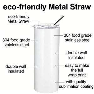 Vaso Térmico de Acero Inoxidable de Doble Pared de 20 oz <span class=keywords><strong>para</strong></span> Sublimación, con Aislamiento al Vacío <span class=keywords><strong>para</strong></span> Bebidas Frías y Calientes, Venta al por Mayor - Product Image 6