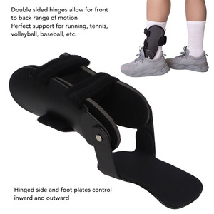 Attelle de cheville articulée bilatérale réglable en plastique pour blessures sportives/faiblesses/entorses/in stabilité - Product Image 5
