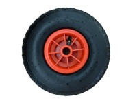 Roue pneumatique en caoutchouc 260x85 3.00-4, pneu gonflable pour chariot à main