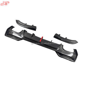 Difusor de parachoques trasero de fibra de carbono estilo G22 3D para <span class=keywords><strong>BMW</strong></span> 4 Series G22 G23 Coupe Spoiler Lip Body Kit <span class=keywords><strong>2020</strong></span> + - Product Image 2