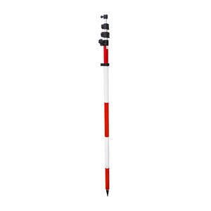 5.2M Aluminium Telescopische Paal Voor Landonderzoek <span class=keywords><strong>Total</strong></span> <span class=keywords><strong>Station</strong></span> Meetkundige Staaf Hoge Zichtbaarheid Prisma Instrumentonderdelen Accessoires - Product Image 2