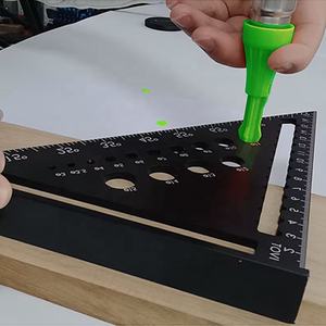 Marqueur <span class=keywords><strong>de</strong></span> traçage pour menuisier, outil <span class=keywords><strong>de</strong></span> marquage pour le travail du bois, gabarit <span class=keywords><strong>de</strong></span> marquage pour trous profonds, positionneur pour le bricolage - Product Image 2