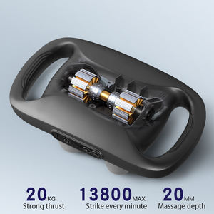 OEM بطارية قابلة لإعادة الشحن لاسلكي مسدس الوجه الأنسجة العضلية العميقة الاهتزاز الرياضي 4 رؤوس مسدس تدليك - Product Image 2