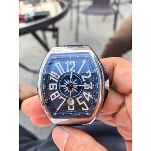 High-quality Hip-hop Digital Men's Watch Stainless Steel Sapphire Crystal Sports Waterproof <b>Automatic</b> Mechanical Watch - Product Image 2