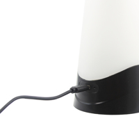 Buitenventilator tegen fruitvliegen met oplaadbare batterijen, zachte PVC, reflecterend, USB-oplaadbaar, elektrische vliegenverjager voor tafels