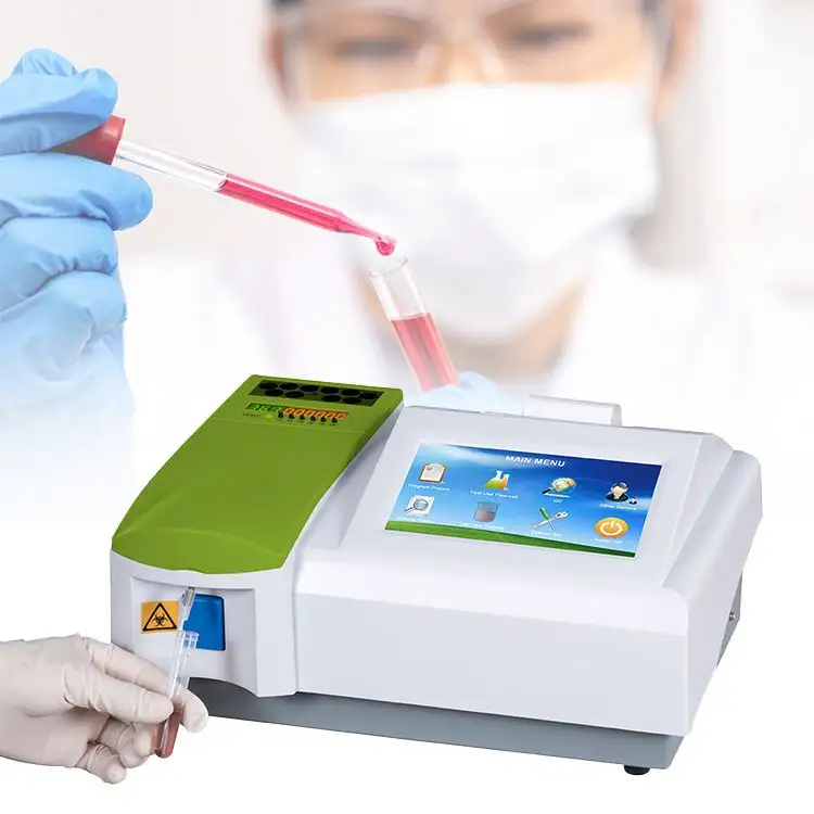 Analyseur d'équipement médical de haute qualité, fabricants d'analyseur de biochimie du sang