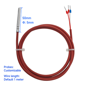Capteurs de température industriels personnalisés 3 fils 4 fils Thermocouple RTD PT100 - Product Image 6