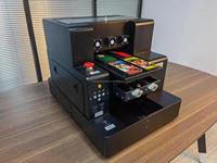 Printer UV otomatis A3 R1390 UV Printer Flatbed untuk kayu, kain, kulit, botol, logam, Golf, casing ponsel