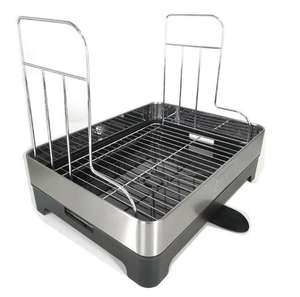 Organizador <span class=keywords><strong>de</strong></span> almacenamiento, <span class=keywords><strong>escurridor</strong></span> <span class=keywords><strong>de</strong></span> <span class=keywords><strong>platos</strong></span> <span class=keywords><strong>de</strong></span> cocina <span class=keywords><strong>colgante</strong></span> <span class=keywords><strong>de</strong></span> Metal <span class=keywords><strong>de</strong></span> doble nivel - Product Image 4