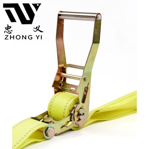 Trinquete Ergonómico <span class=keywords><strong>con</strong></span> Mango de Aluminio y <span class=keywords><strong>Cinta</strong></span> Reflectante para Sujeción de Carga en Vehículos Comerciales, Uso Industrial - Product Image 2