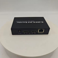 Mini Codificador de Video HD con Salida en Bucle, Codificador de Transmisión IPTV HEVC H265 H264 HD, Video IP RTMPS HLS para Facebook y YouTube