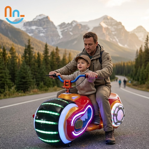 Motocyclette d'amusement pour enfants Joy2fun Mall, à piles, voiture tamponneuse pour enfants, motos d'amusement pour enfants - Product Image 1
