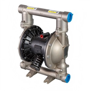 Pompe à double diaphragme à air comprimé de 1 1/2 pouces en acier inoxydable SS304/316/316L, résistante aux acides forts et aux produits chimiques - Product Image 2