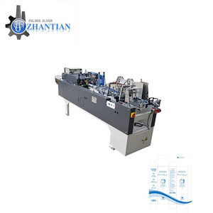 Máquina Automática para Pegar Cajas de Embalaje de Alimentos con Materiales Metálicos/de Madera, Zh 500 Mini Plegadora y Encoladora Automática para Cajas Zh 500 - Product Image 3